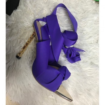  Thin Heels Sandals Super High Heels for Women Shoes Sexy Cross-Tied Pumps Pointed Toe Party Shoes Bowknot Ladies Pumps